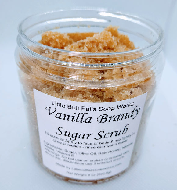Vanilla Brandy Sugar Scrub